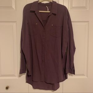 Free People Button Down